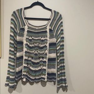 Free People Knit Sweater Size Medium (M)